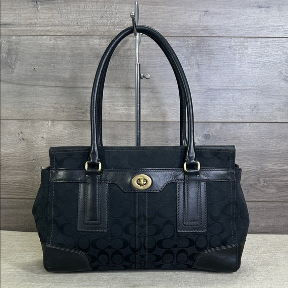 Coach Classic Hampton 11063 Signature Shoulder/satchel Bag - Picture 1 of 11